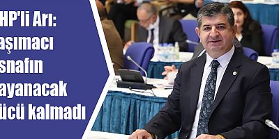 CHP'li Arı: Taşımacı esnafın dayanacak gücü kalmadı