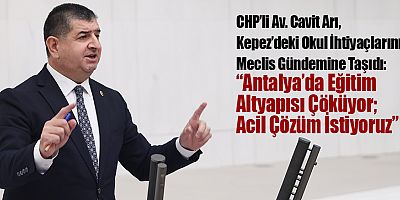 CHP’li Av. Cavit Arı