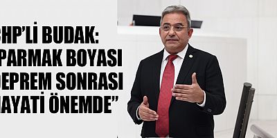 CHP'li Budak: Adres taşıma süresini uzatın