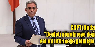 CHP'li Budak: 