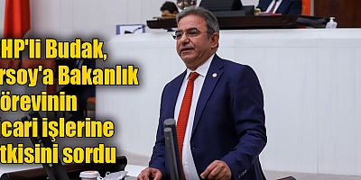 CHP'li Budak, Ersoy'a Bakanlık görevinin ticari işlerine etkisini sordu