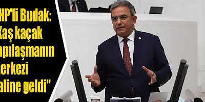 CHP'li Budak Kaş'taki kaçak villaları TBMM gündemine taşıdı
