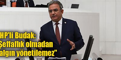 CHP'li Budak: 