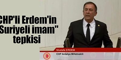 CHP'li Erdem'in 
