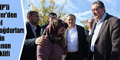 CHP'li Özer'den sel mağdurları için kanun teklifi