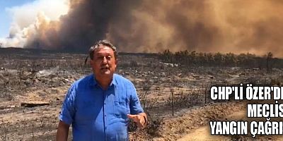 CHP'li Özer Manavgat'taki sabotaj iddialarını Meclis'e taşıdı