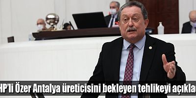 CHP'li Özer: TARSİM için ÇKS şartı kaldırılmalı