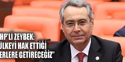CHP'li Zeybek: 