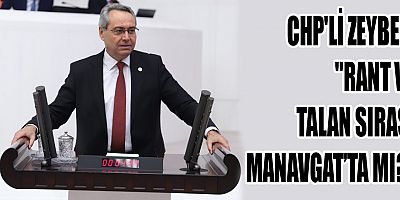 CHP'li Zeybek: 
