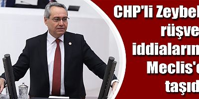 CHP'li Zeybek rüşvet iddialarını Meclis'e taşıdı