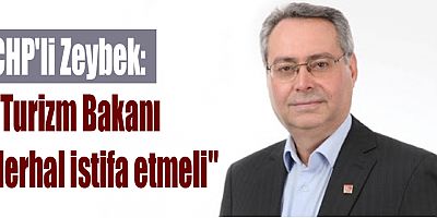 CHP'li Zeybek: 