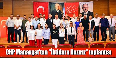 CHP Manavgat'tan 