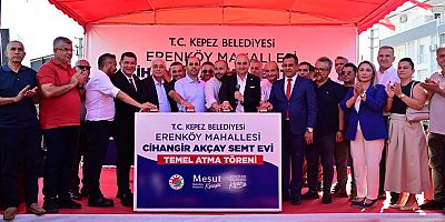 Cihangir Akçay Semt Evi’nin temeli törenle atıldı