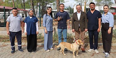 Çilek ve Duman, 8 arkadaşıyla birlikte yeni yuvalarına kavuştu