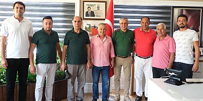 Çimen’den Başkan Topaloğlu’na ziyaret 