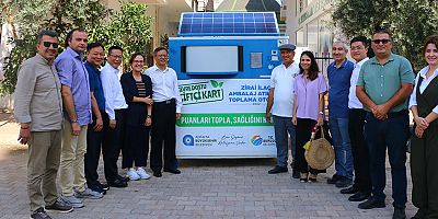 Çinli heyet Çevre Dostu Çiftçi Kart Projesi’ni inceledi 