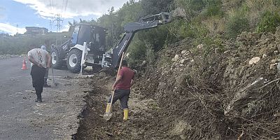 Çıralı’da altyapı çalışmaları 