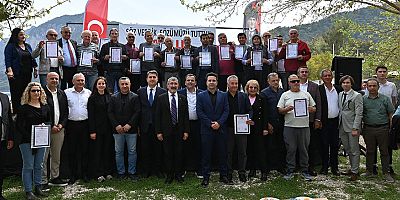 Çıralı’da vatandaşlar tapularına kavuşmaya başladı