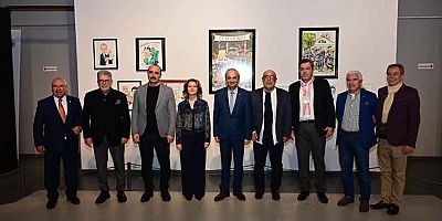 Çizgilerin Efendisi, ‘12 Şehir Sergisi’ turnesine Kepez’den başladı
