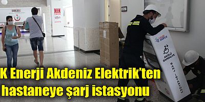 CK Enerji Akdeniz Elektrik’ten 4 hastaneye şarj istasyonu
