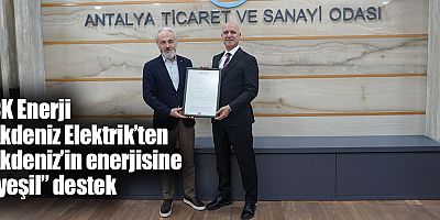 CK Enerji Akdeniz Elektrik’ten Akdeniz’in enerjisine “yeşil” destek