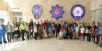 “Çocuk Gözüyle Polis” Temalı Resim Yarışmasında ödüller verildi