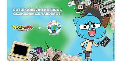 Çocuklar bu kez e-atıkları dönüştürüyor