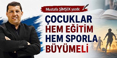 Çocuklar Hem Eğitim Hem Sporla Büyümeli