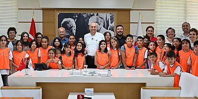 Çocuklar sordu, Başkan Kocagöz yanıtladı