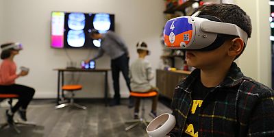 Çocuklara sanal gerçeklik oyunuyla çevre bilinci