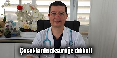 Çocuklarda öksürüğe dikkat!