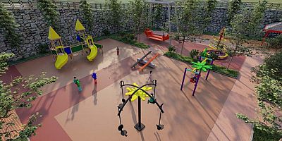 Çocukların yüzü Alanya Belediyesi ile gülüyor