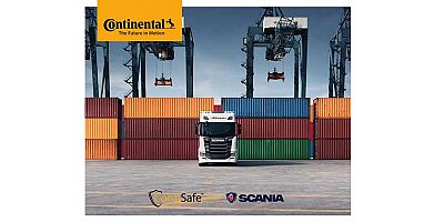 Continental ve Scania Türkiye İş Birliğiyle Daha Güvenli Bir Sürüş Deneyimi