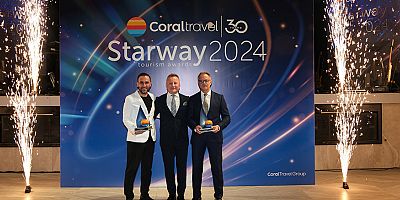 Coral Travel Türkiye Starway Turizm Ödülleri sahiplerini buldu