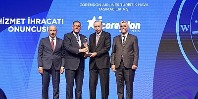 Corendon Airlines, Türkiye'nin gururu ihracat şampiyonları arasına adını tekrar yazdırdı