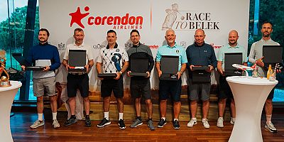 Corendon Airlines ve Kaden Group iş birliğinde düzenlenen Race to Belek 2025, Gloria Golf Resort’te yapılan Büyük Final ile tamamlandı