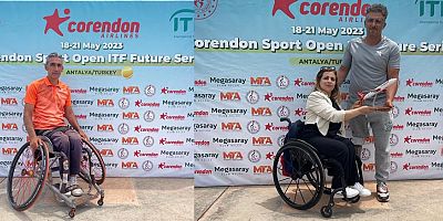 Corendon Sport Open'da kazananlar belli oldu