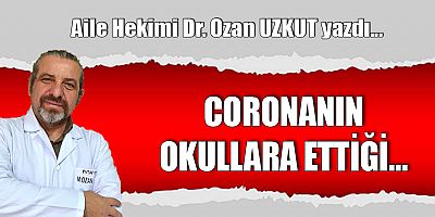 CORONANIN OKULLARA ETTİĞİ…