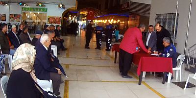 Cuma Pazarı'nda kura ile yer tahsisi yapıldı