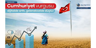 Cumhuriyet vurgusu dijitalde arttı