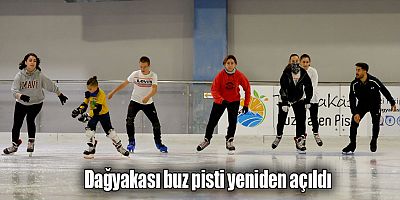 Dağyakası buz pisti yeniden açıldı