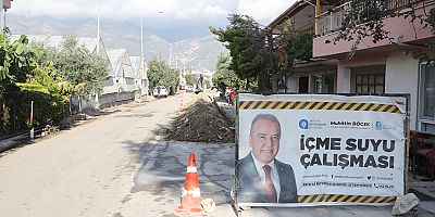 Demre Beymelek’in içme suyu hatları yenileniyor