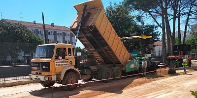 Demre’nin en işlek caddesi konforlu hale geliyor