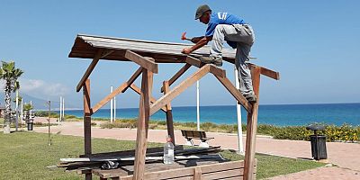 Demre Sahil Parkı yenileniyor