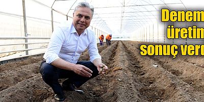 Deneme üretimi sonuç verdi