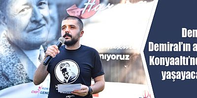 Deniz Demiral’ın adı Konyaaltı’nda yaşayacak