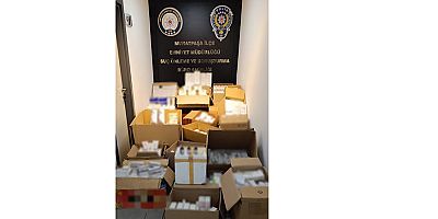 Depoda eczane dışında satışı yasak ilaçlar ele geçirildi