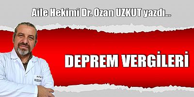 DEPREM VERGİLERİ