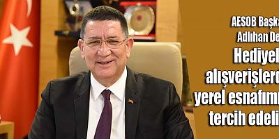Dere: Hediyelik Alışverişlerde Yerel Esnafımızı Tercih Edelim
