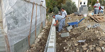 Dere ıslah ve yağmur suyu drenaj hatları yenileniyor